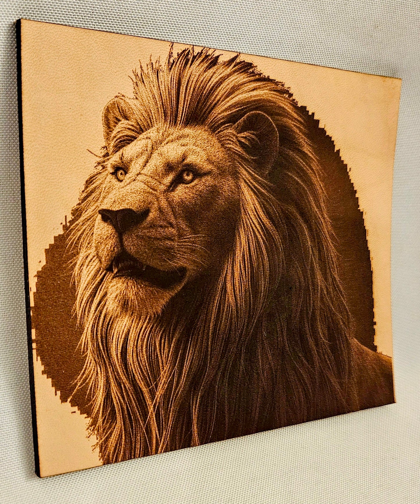 Custom Photo Engraved Leather