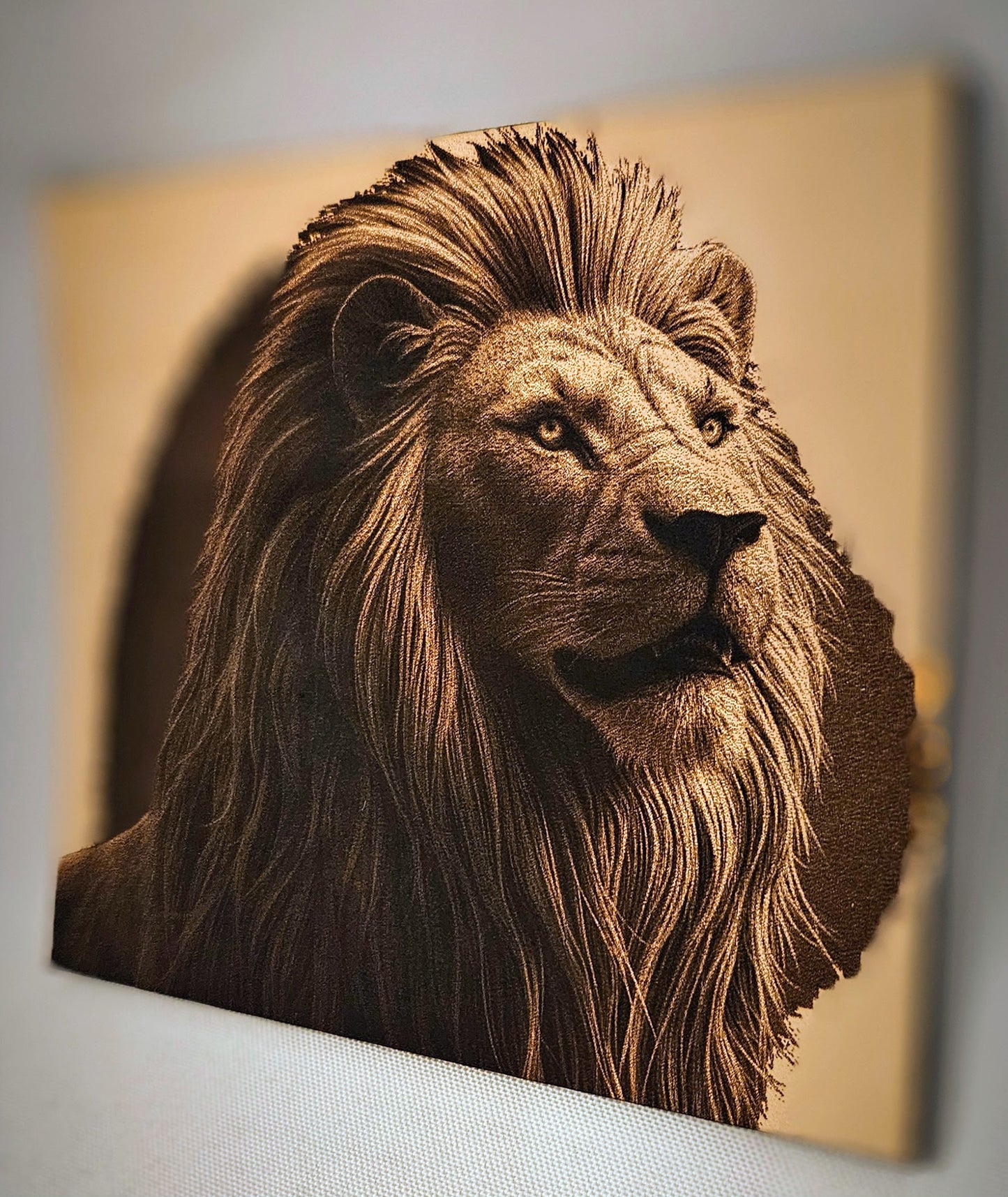 Custom Photo Engraved Leather