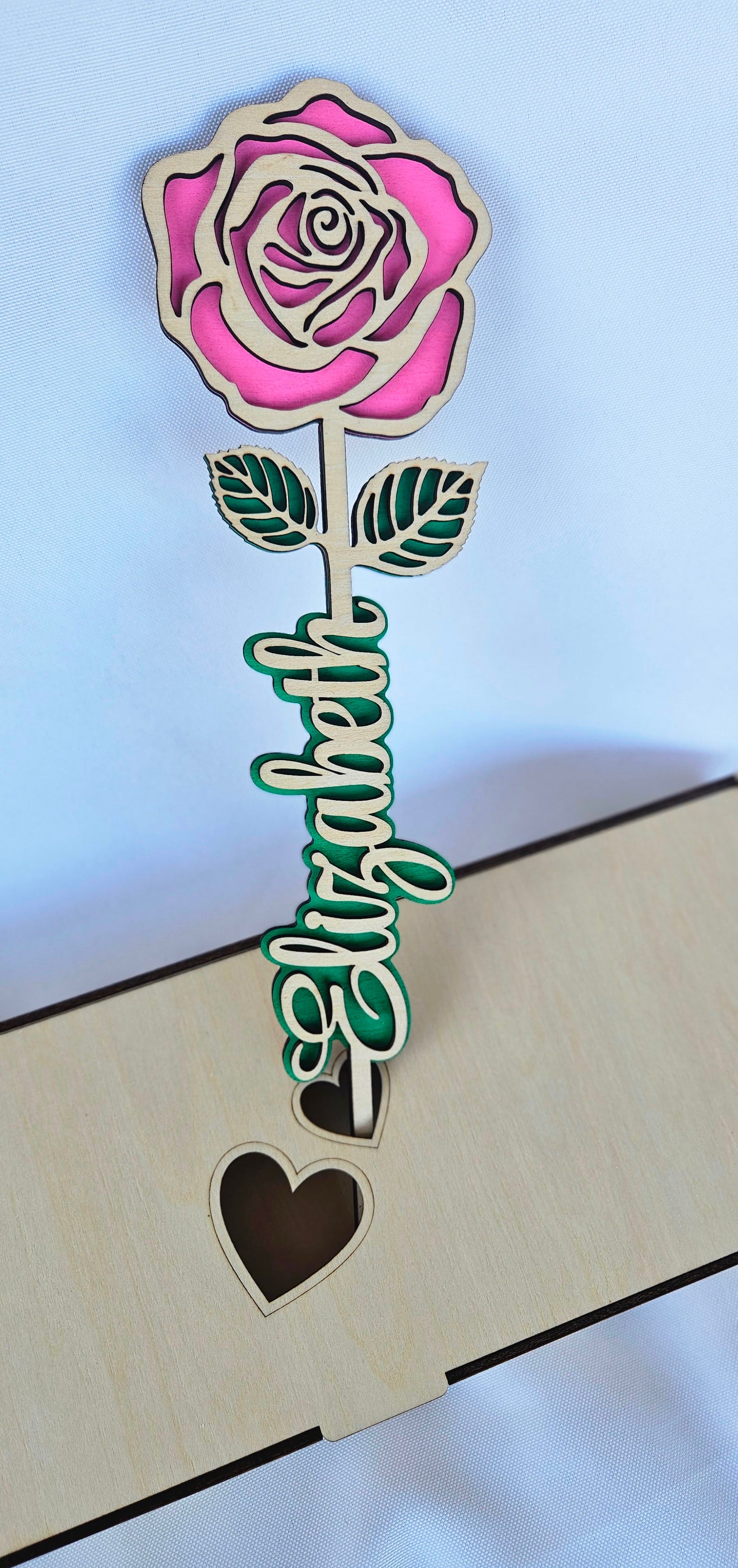 Personalized Name Birth Month Flower