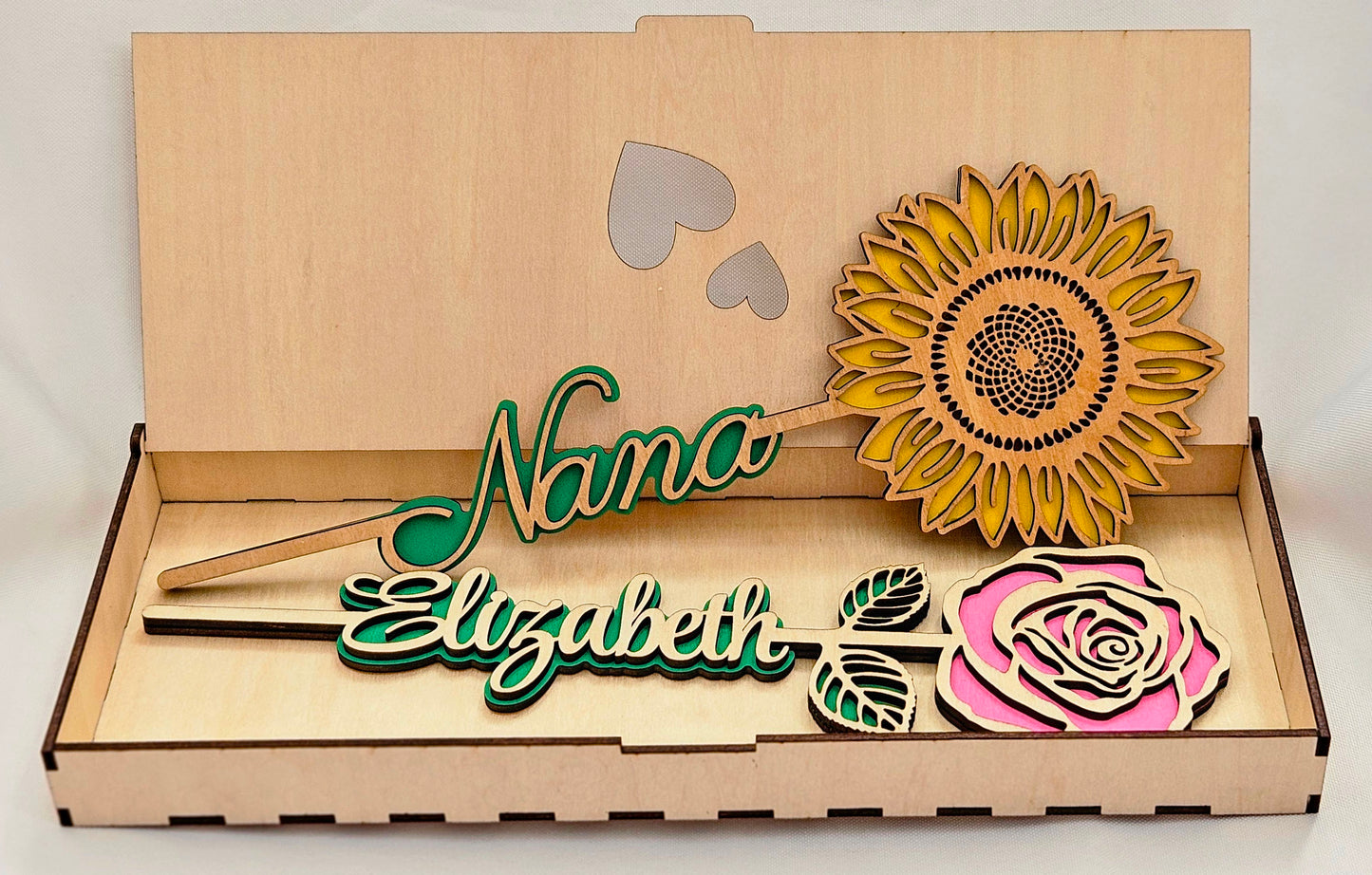 Personalized Name Birth Month Flower