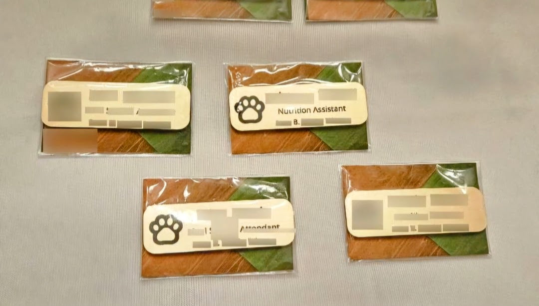 Magnetic Name Tags